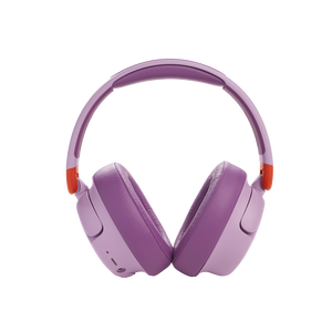 JBL JR 460NC - Pink - Wireless over-ear Noise Cancelling kids headphones - Back